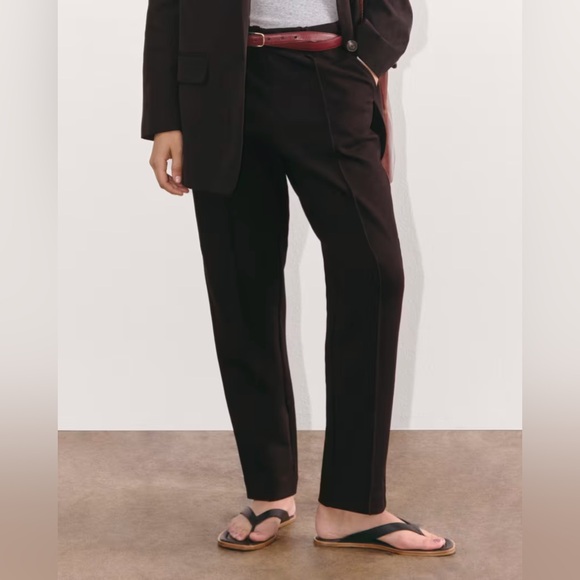 Everlane The Dream Pant in Black Size Large NWT - Picture 2 of 13